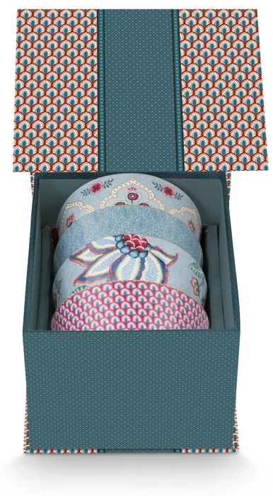 Pip Studio Flower Festival Oriental Miska 4ks