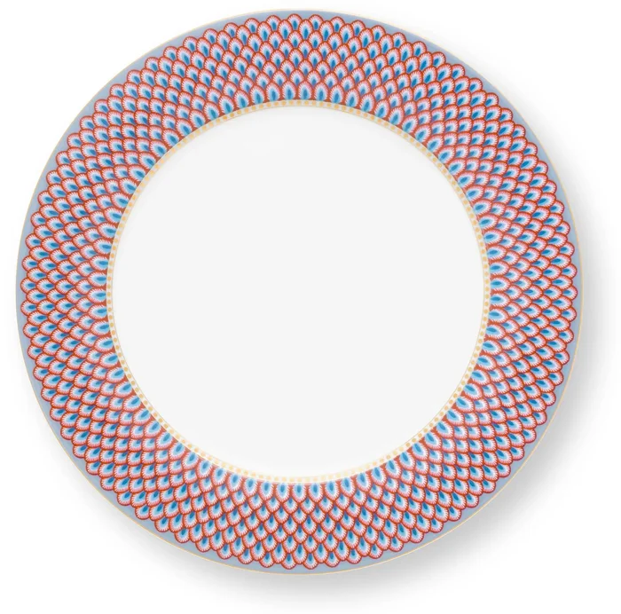 Pip Studio Flower Festival Scallop Talíř Ø26,5cm