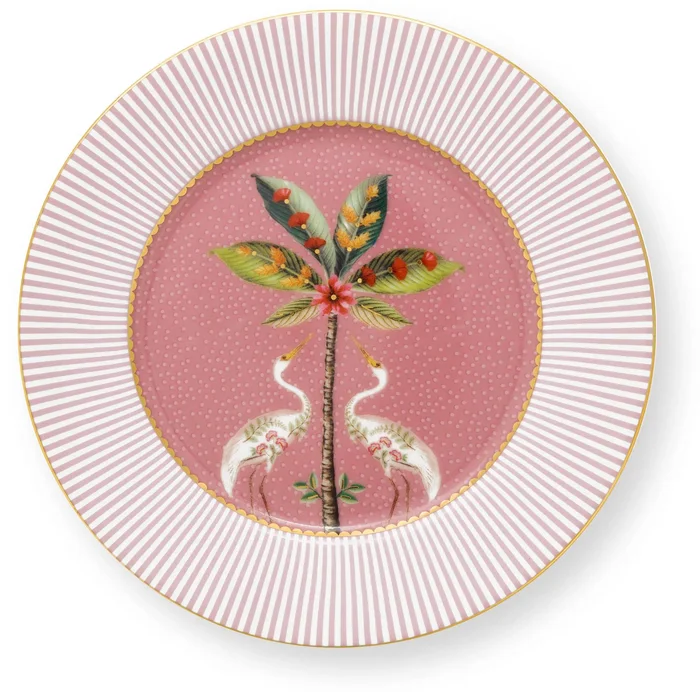 Pip Studio La Majorelle Růžový Talíř 17cm