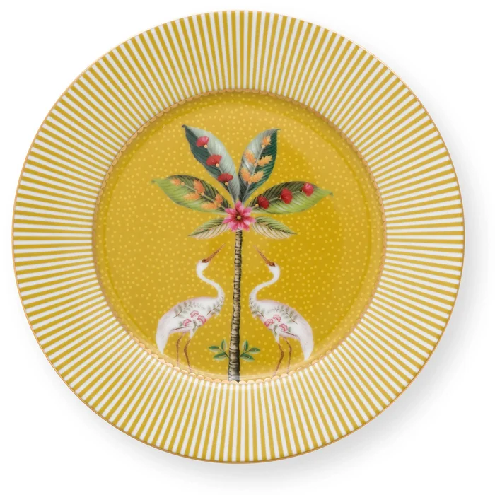 Pip Studio La Majorelle Talíř 17 cm Žlutý