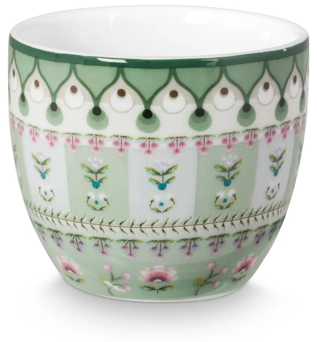 Pip Studio Lily & Lotus Kalíšek na vejce, zelený