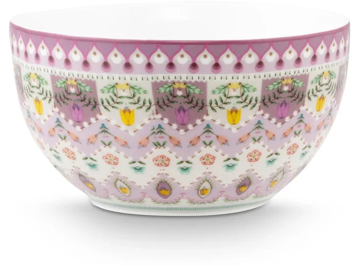 Pip Studio Lily & Lotus Miska 12cm Lila