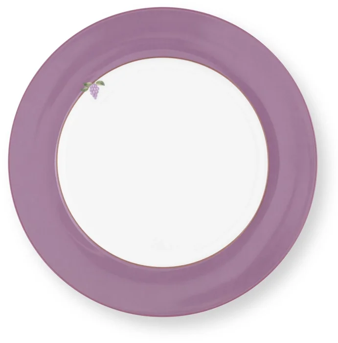 Pip Studio Lily & Lotus Talíř 23cm Lila