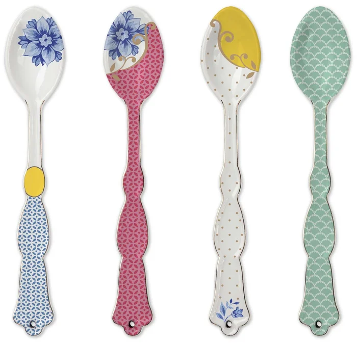 Pip Studio Royal Set 4 Porcelánových Lžiček