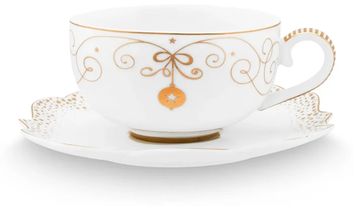 Pip Studio Royal Winter Espresso Šálek s Podšálkem 100ml