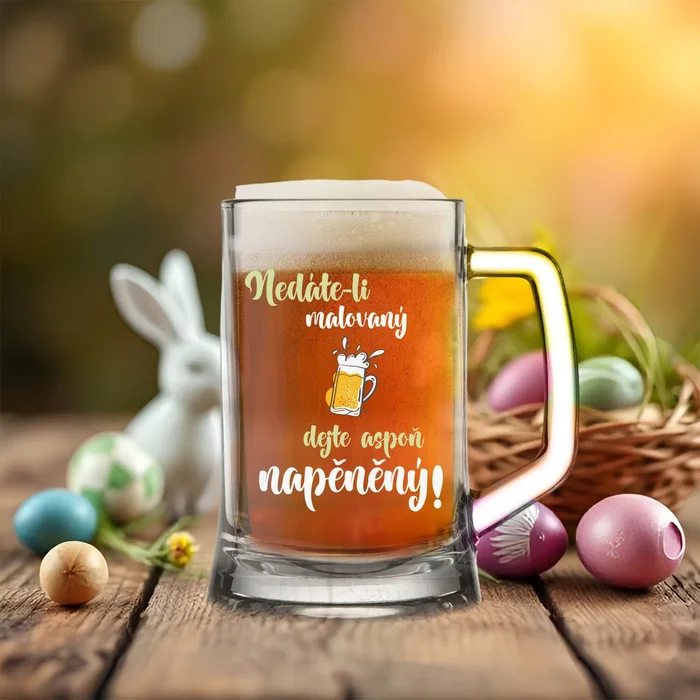 Pivní sklenice 0,5 l s napětím
