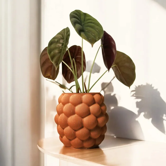 PlantBee Květináč Rubus 12cm fialový
