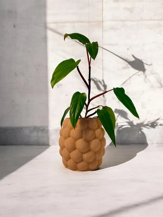 PlantBee Květináč Rubus 12cm terakotový