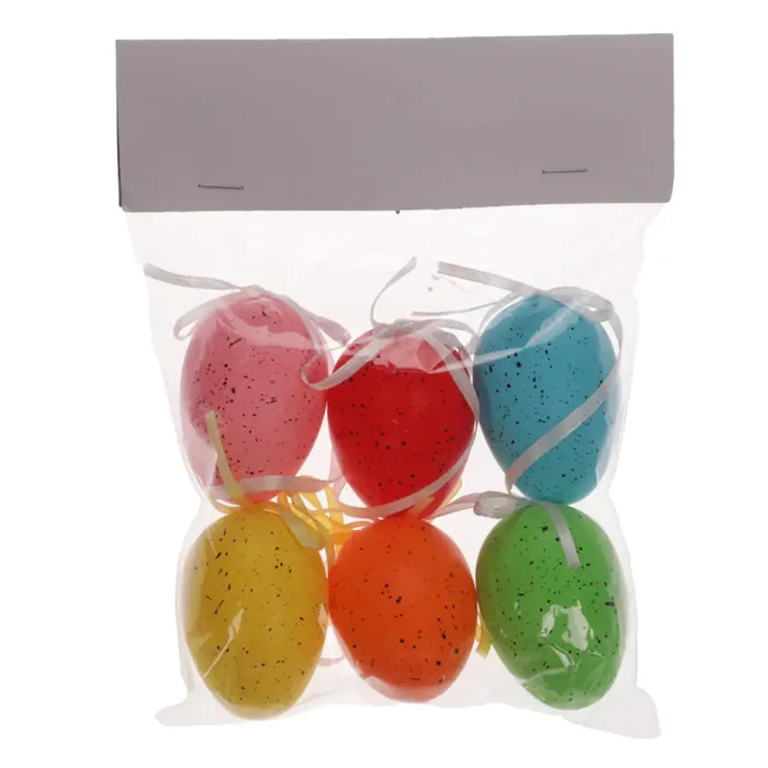 Plastová vajíčka MO6028, 6 ks