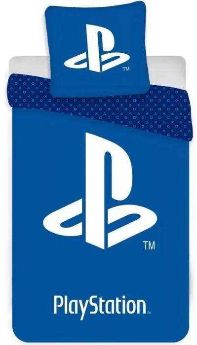 PlayStation Logo Bavlněné ložní povlečení 70x90/140x200 cm