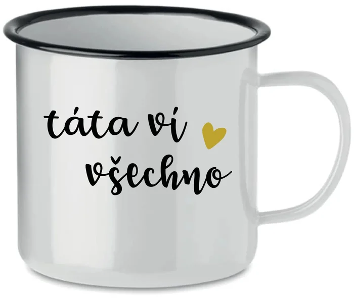 Plecháček TÁTA VÍ VŠECHNO 350 ml