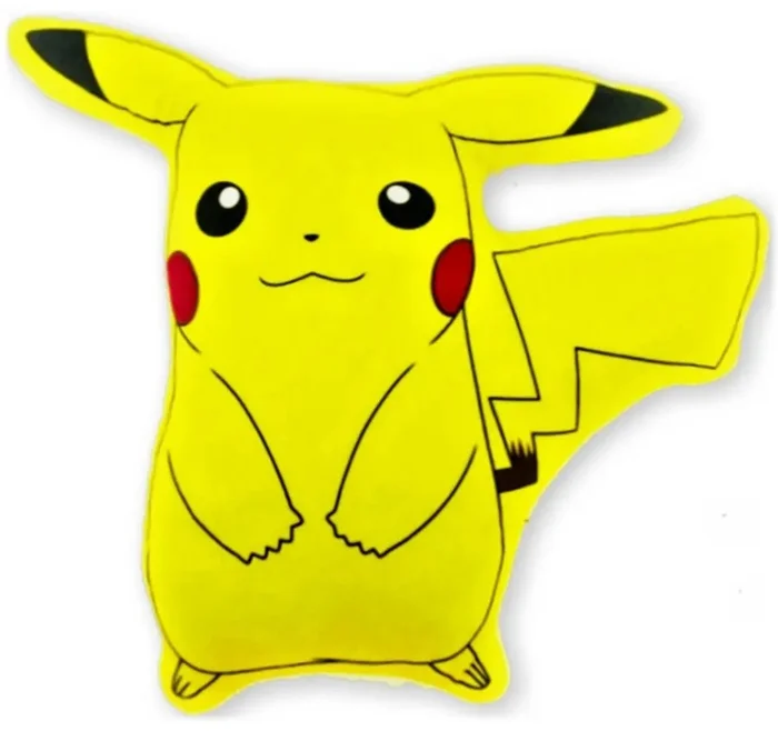 Plyšový polštář Pokémon Pikachu 28x30 cm