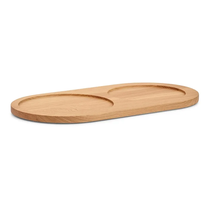 Podložka pod misku Doppio Oak Natural 20x38 cm