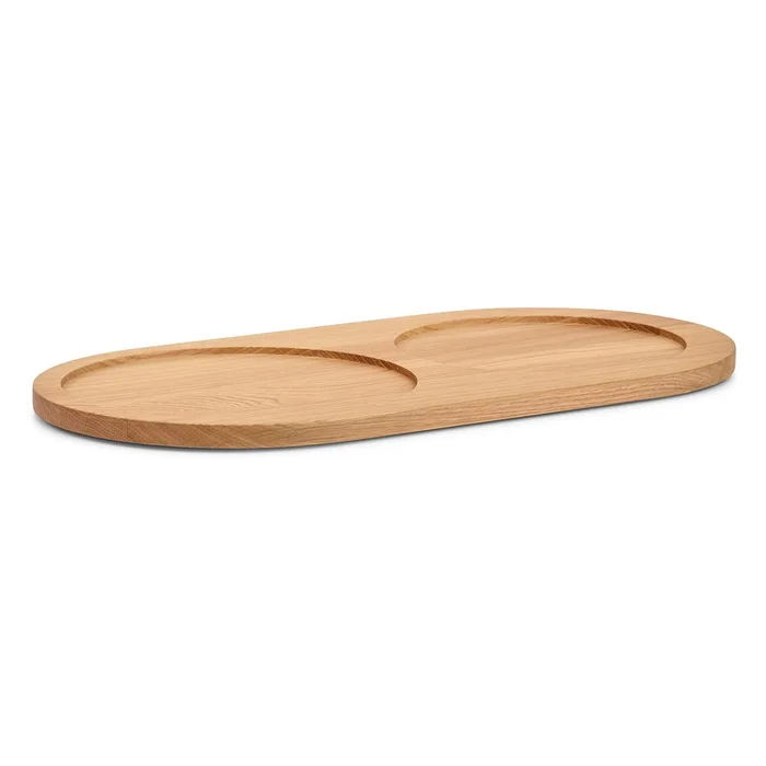 Podložka pod misku Doppio Oak Natural 24x46 cm