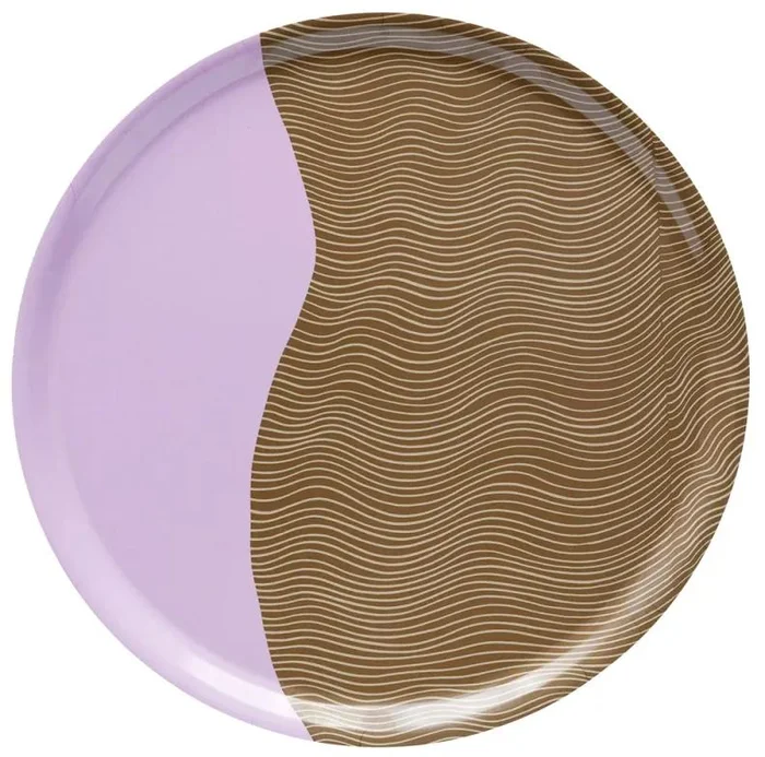 Podnos Gabriel Näkki 46cm růžovo-hnědý