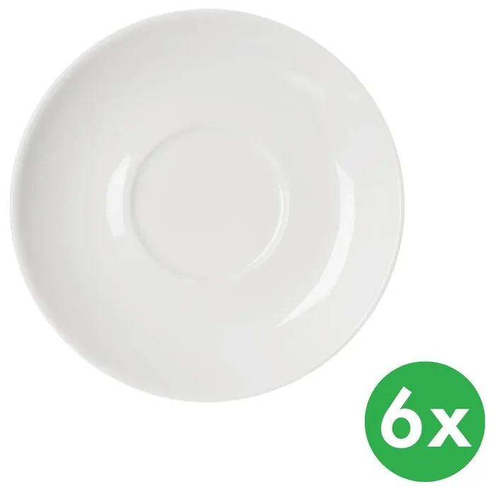 Podšálek MONA Jumbo 16,3 cm, 6 kusů