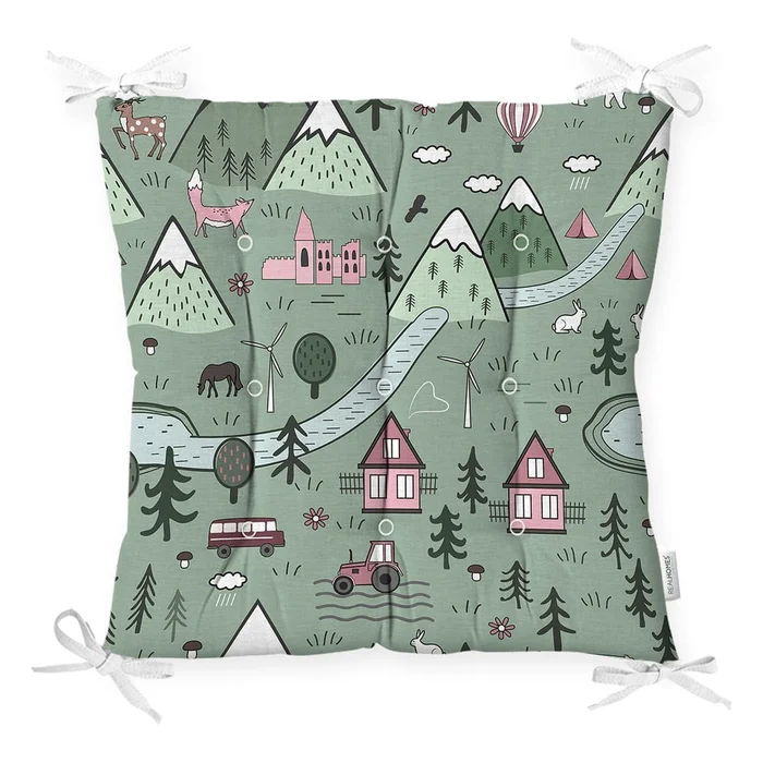 Podsedák Minimalist Cushion Covers Village 40x40 cm