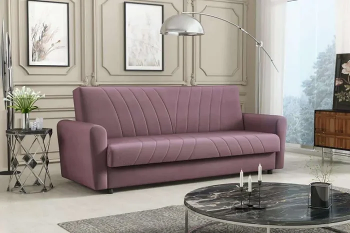 Pohovka Lana – růžová