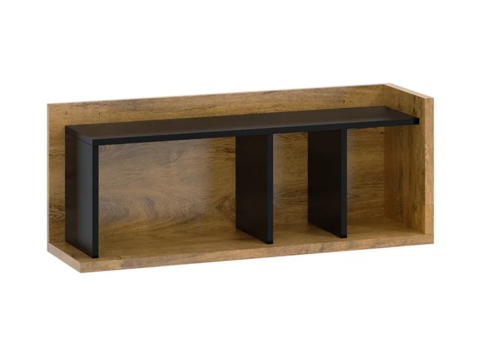 Police KNUT: dub burgundský/černá, 95×37×27 cm, 5 let záruka