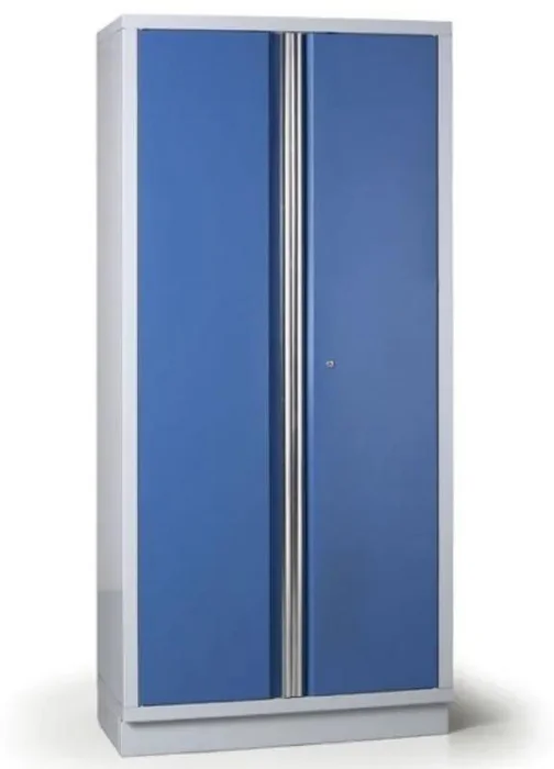 Policová skříň EXPERT 2D s zámkem, 4 police, 915x458x2000 mm