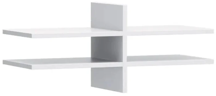 Policový organizér na tiskoviny SEGMENT 800x330x350 mm bílý