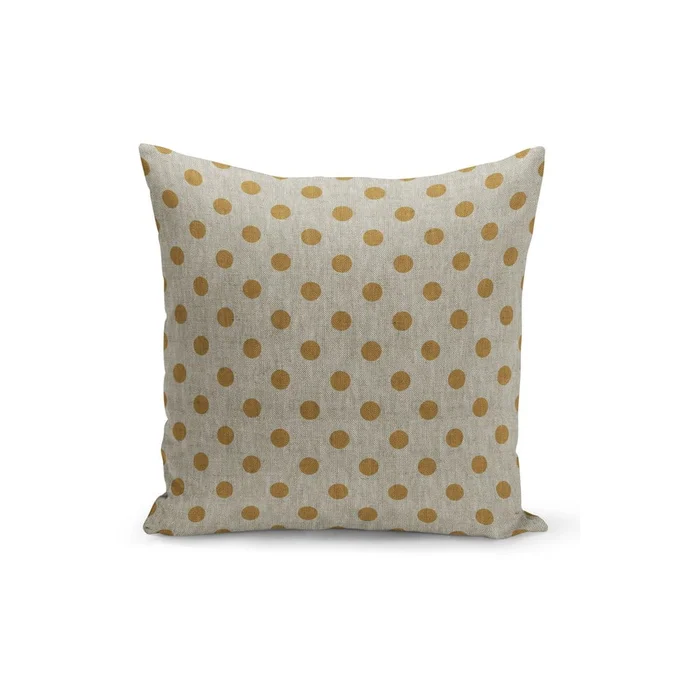 Polštář Kate Louise Dotty Yellow 43x43 cm