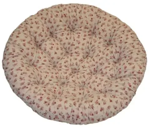 Polstr na papasan 100 cm, růžový