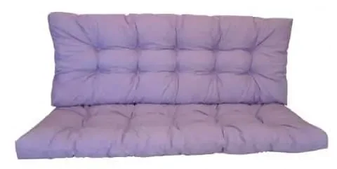 Polstr na zahradní houpačku 120 cm, fialový melír