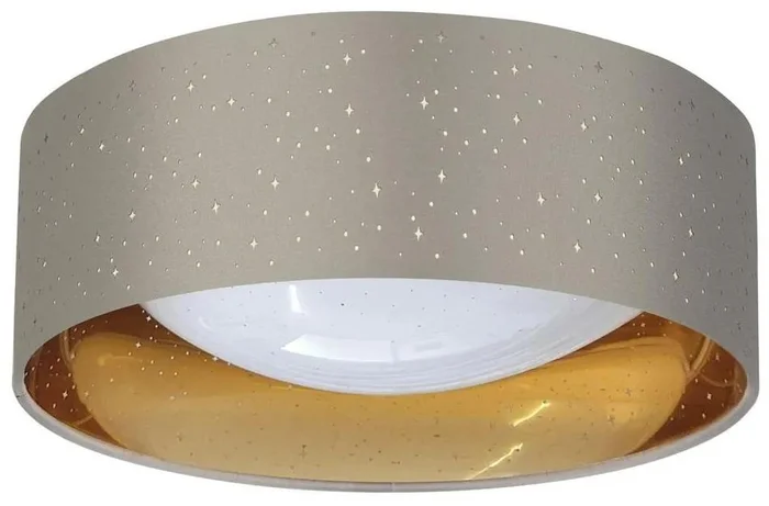 Polux LED TULUZA stropní svítidlo 18W, průměr 32 cm, hnědé
