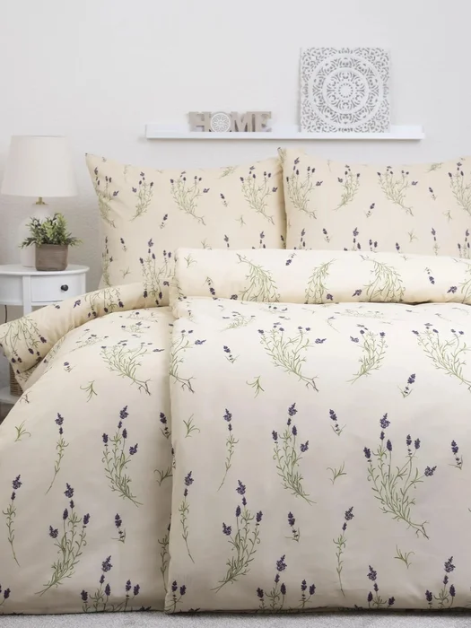 Polybavlné povlečení Levandule 02
