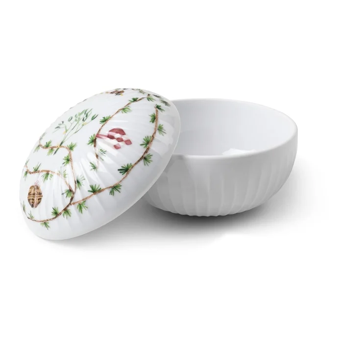 Porcelánová dóza na cukroví Hammershøi Kähler Design