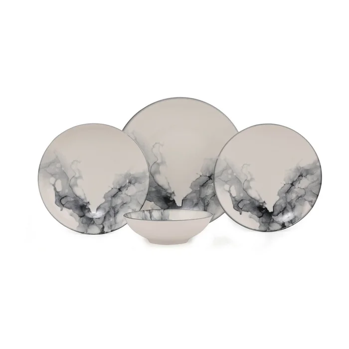 Porcelánová jídelní sada Hermia 24 ks