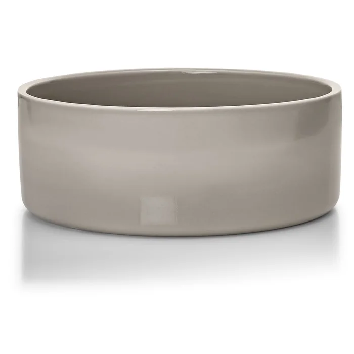 Porcelánová miska pro psa 20 cm MiaCara Greige