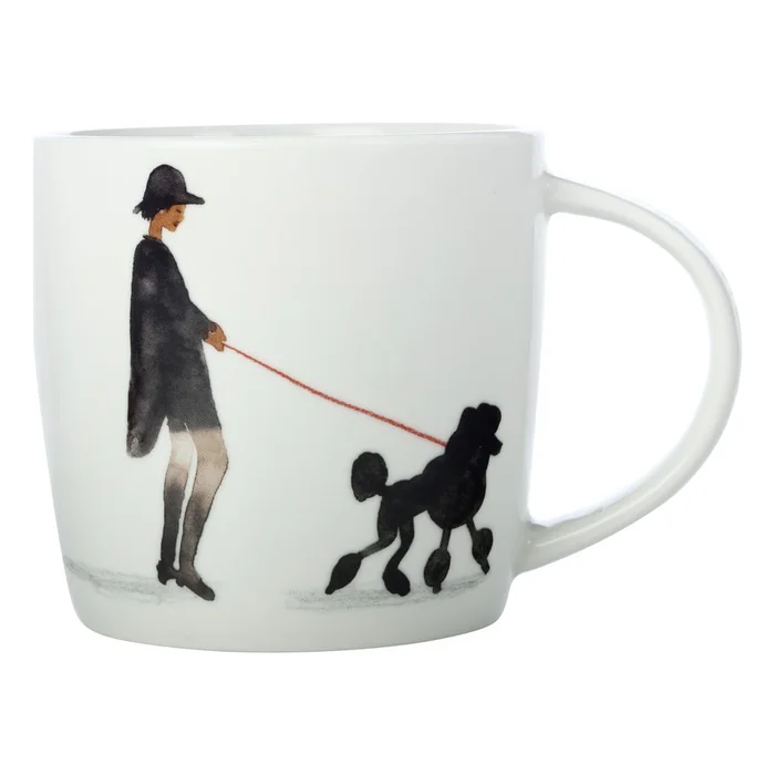 Porcelánový hrnek 400 ml Fashion Poodle