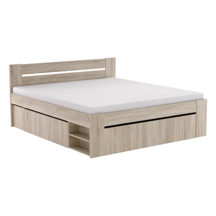 Postel 180x200 REA KIRA dub sonoma-bardolino