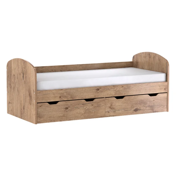 Postel 90x200 cm, dub Lancelot – REA GOLEM