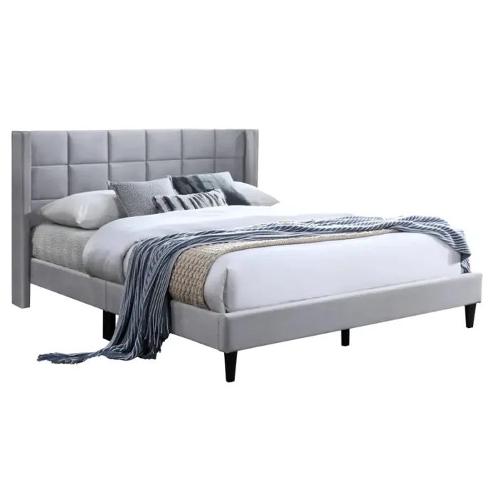 Postel BELATO 160, šedá