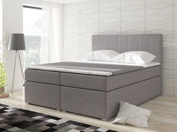 Postel CORBY 03 180×200 cm – šedá