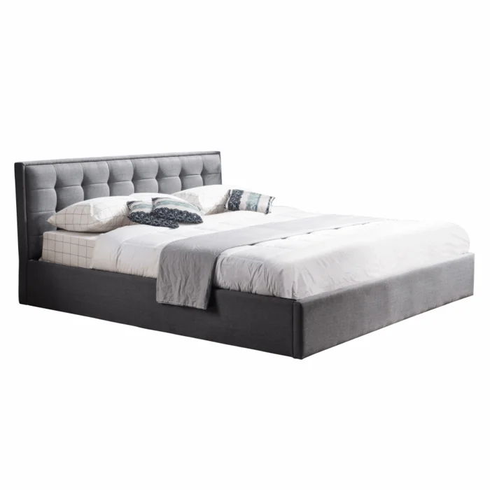Postel Elsie 180x200 šedá