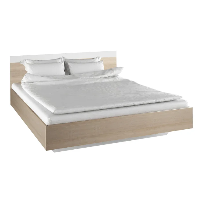 Postel Gabriela 160x200 – dub sonoma/bílá