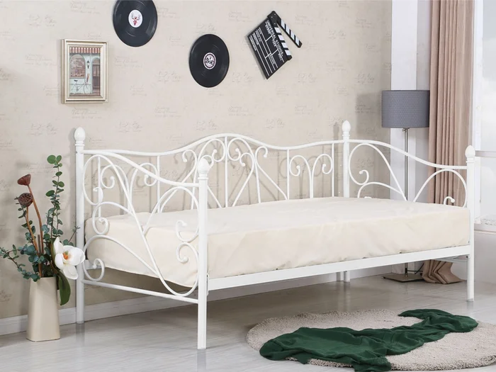 Postel IWAKI 90×200 cm – bílá