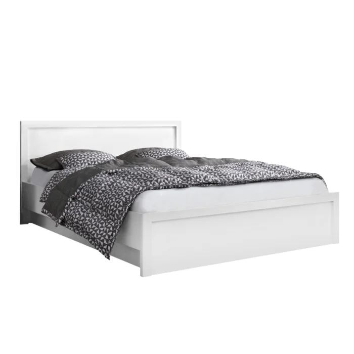 Postel JESI s úložným prostorem 160x200, bílá