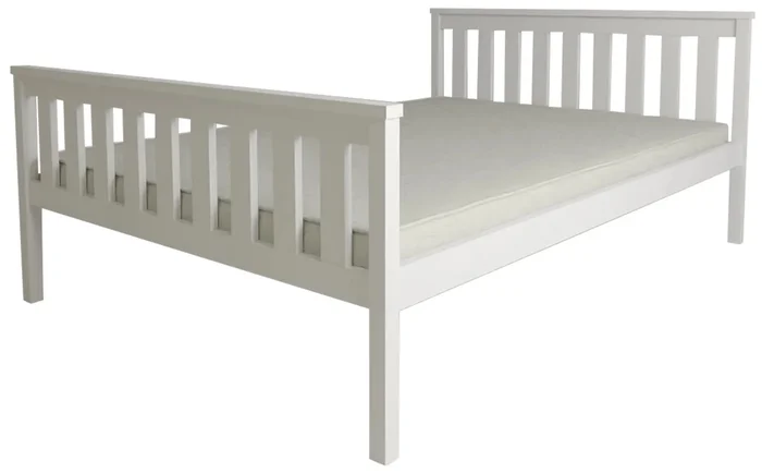 Postel KALEA 90x200 cm s lamelovým roštem a matrací Coco Maxi