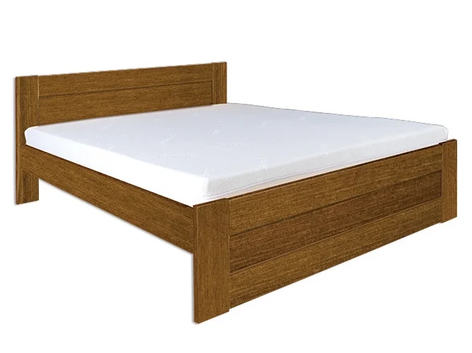 Postel LAGRAVE 160x200 – masiv borovice/dub