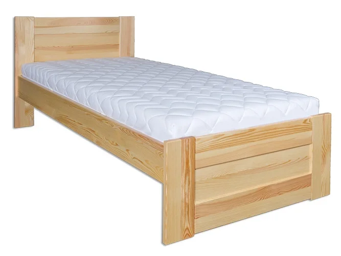 Postel LAGRAVE 80x200 cm, masiv borovice