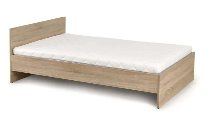 Postel LIMA 90x200 cm – dub Sonoma