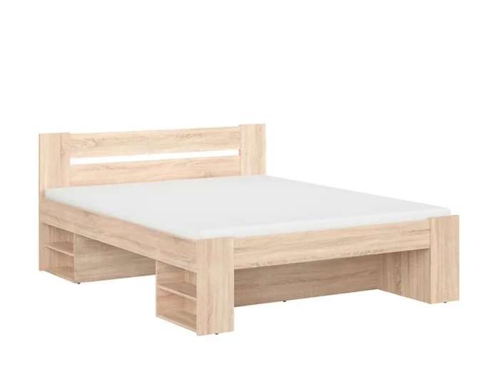 Postel Marionet 160x200 cm bez roštu, dub sonoma