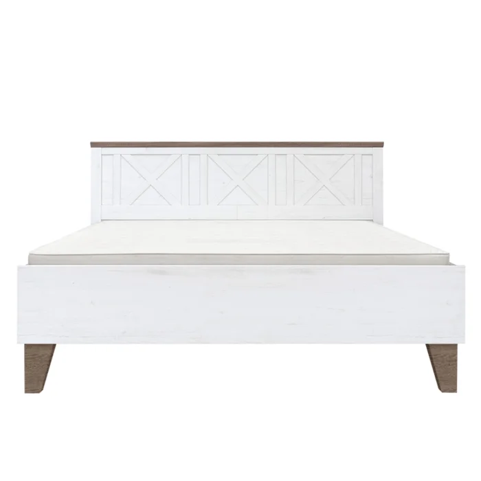 Postel s roštem 160x200 TEINA – borovice canyon / dub sonoma trufel