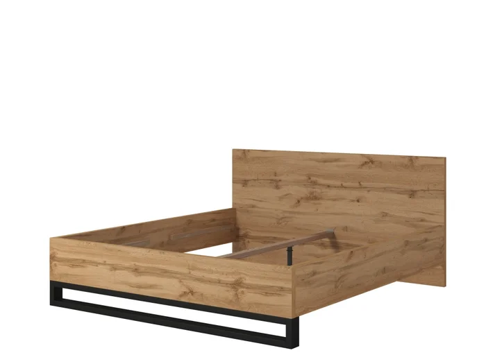 Postel SIGUNI 180x200 cm – dub wotan