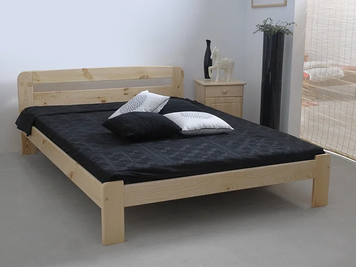 Postel STETSON 180x200 cm s roštem – masiv borovice